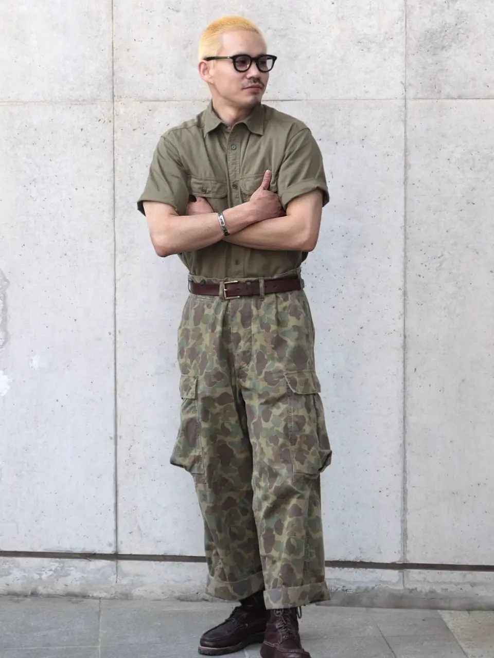 在庫集めました!!》40s MONKEY PANT - MIX DUCK HUNTER CAMO