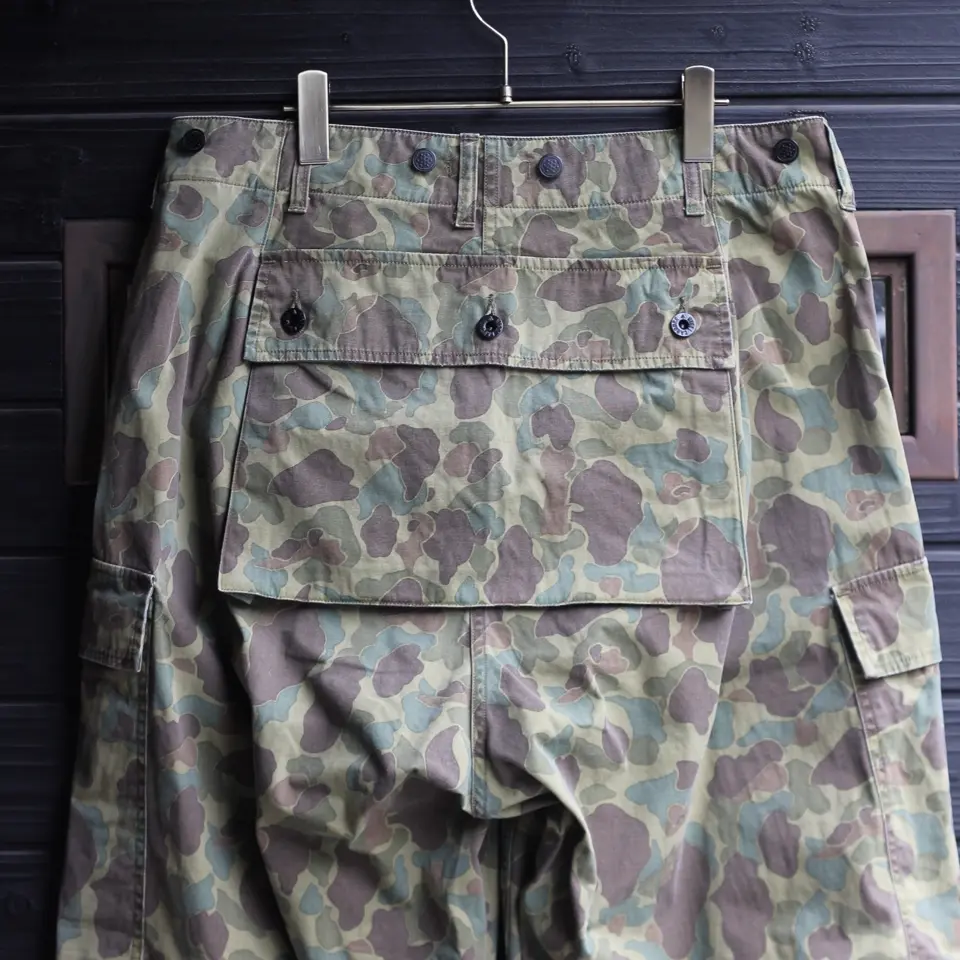 在庫集めました!!》40s MONKEY PANT - MIX DUCK HUNTER CAMO