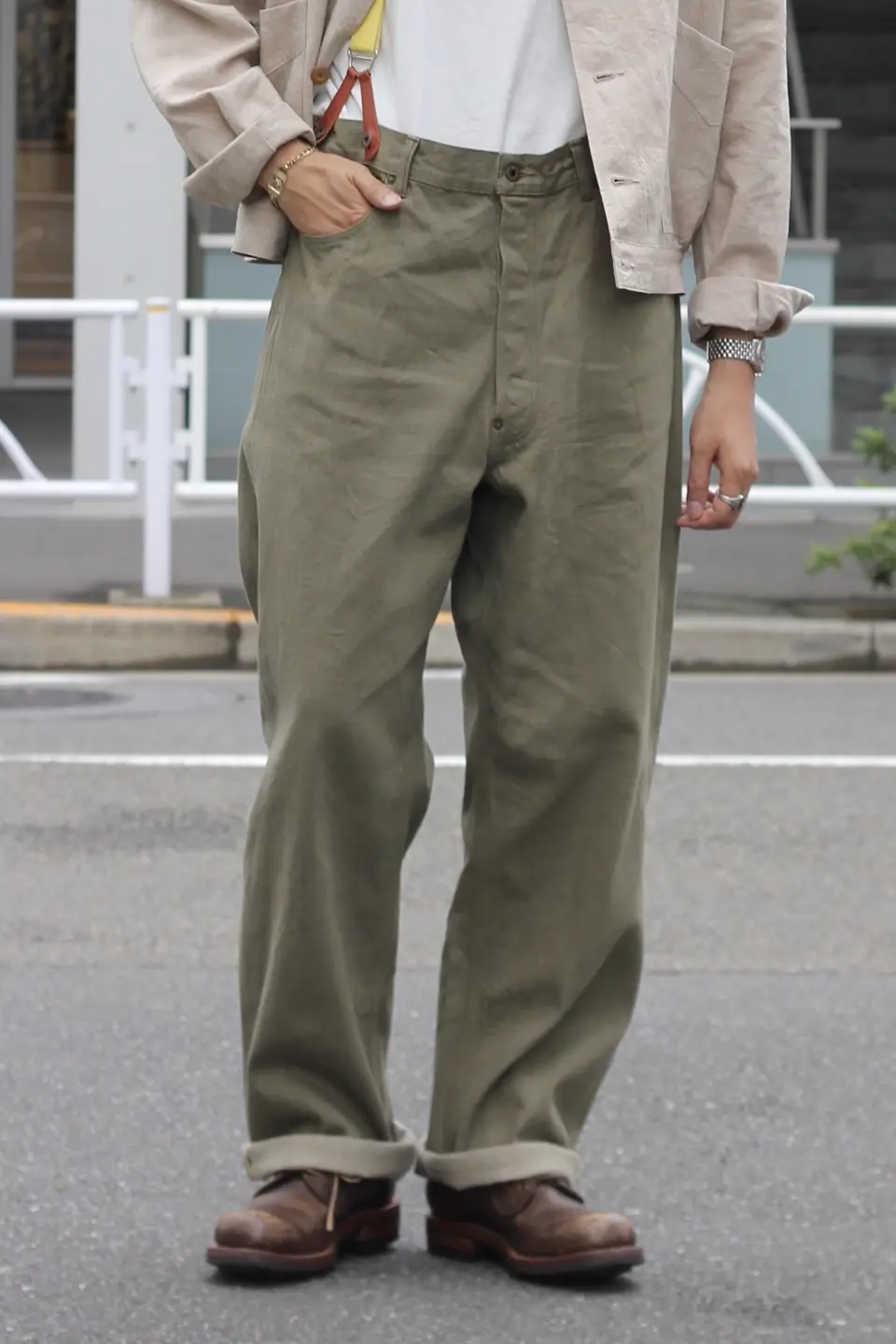 ナイジェルケーボンの名作デニム、ひとまず生産終了》RAILMAN DENIM PANT