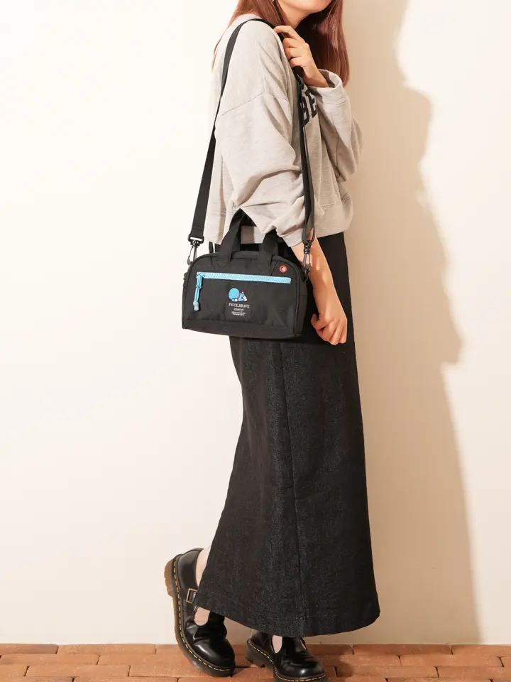 ドラえもん フィセブレイブ ミニボストンバッグ メンズ レディース F