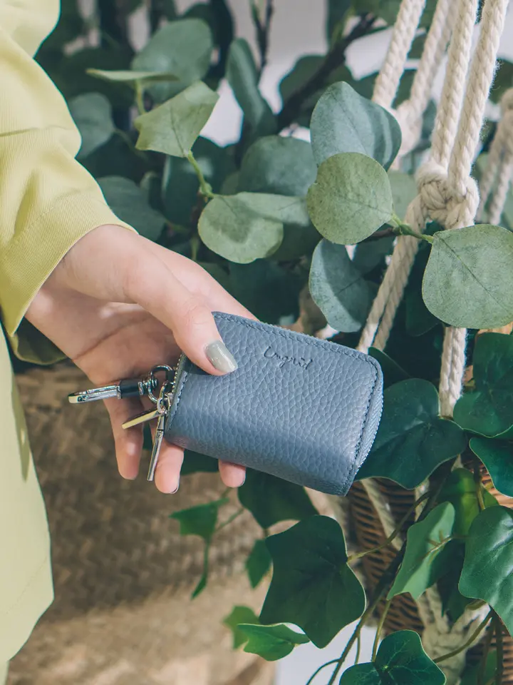 キーナ・アン アングリッド キーケース 本革 ラウンドファスナー レディース UNG