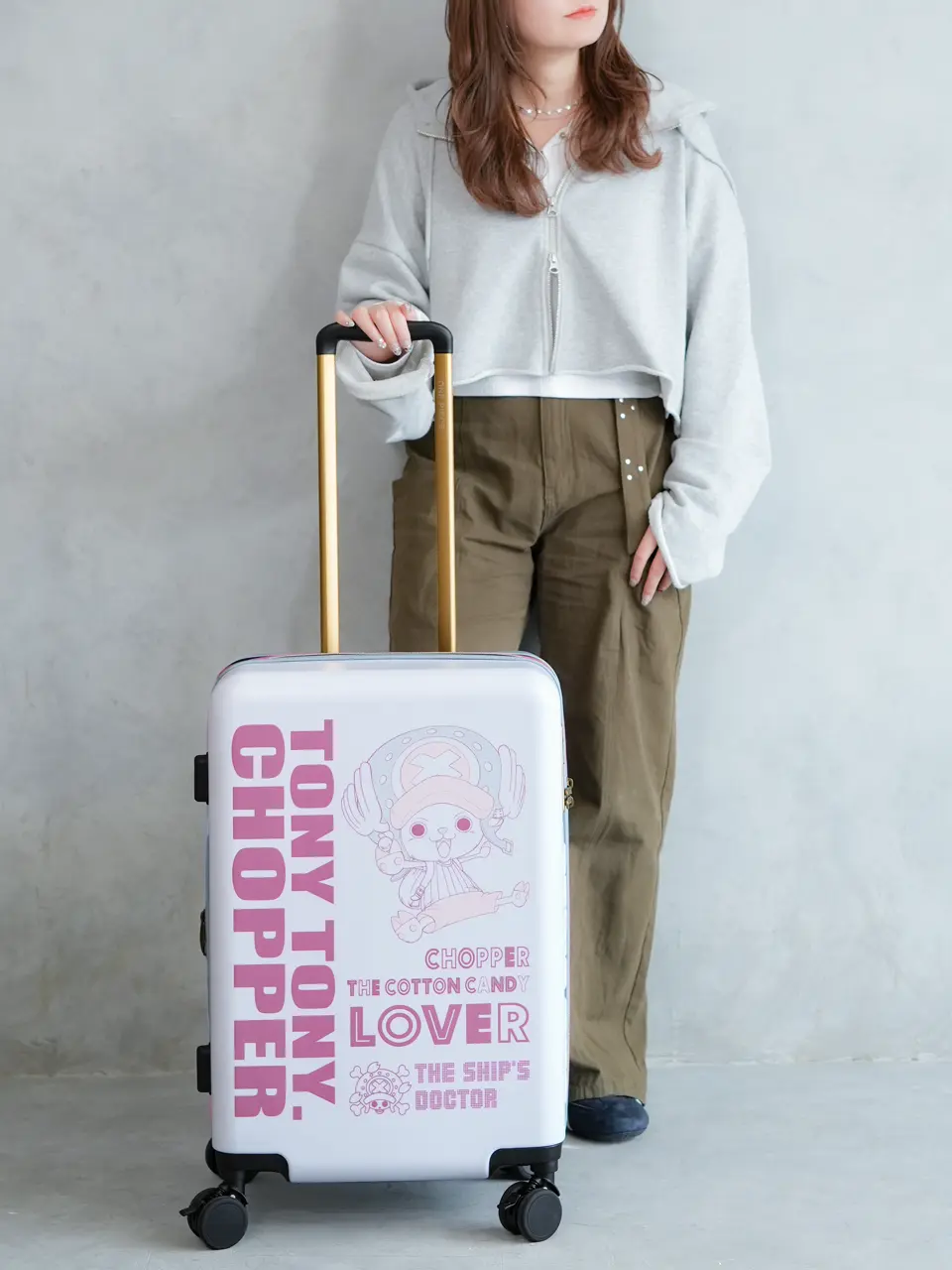 ワンピース スーツケース 51(57)L 54cm 4.3kg ONE-002 ONE PIECE