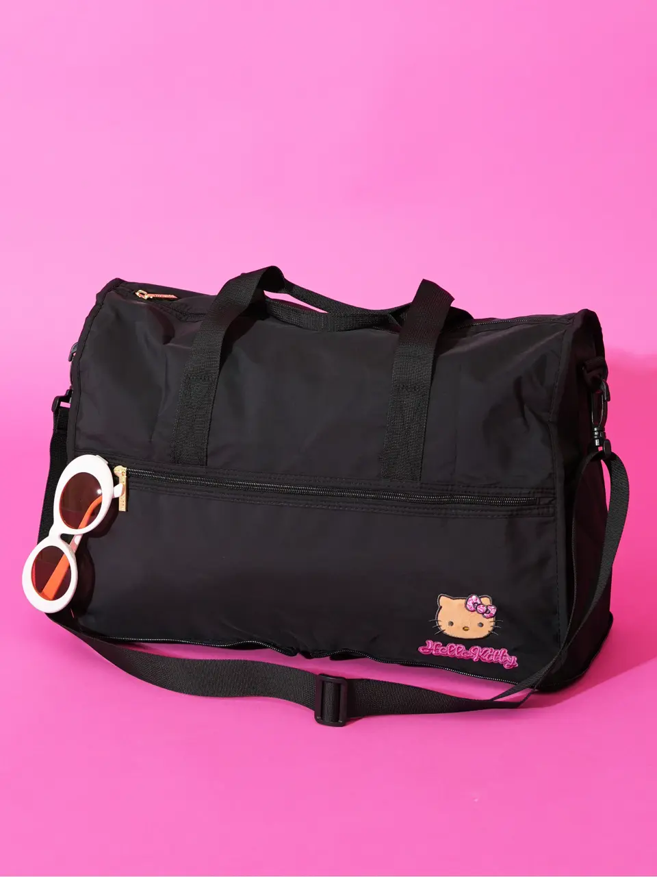 ハローキティ ボストンバッグ B4 折りたたみ 2WAY 23L レディース