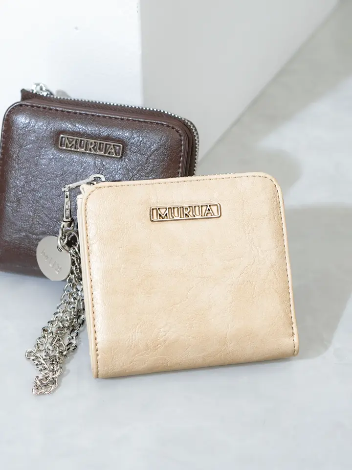 MURUA L字二つ折り財布 ミニ財布 ミニウォレット レディース MR-W1363