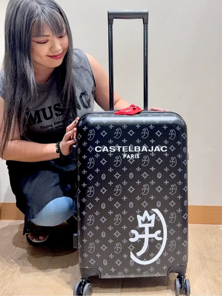 カステルバジャック スーツケース キャリーケース 拡張 エキス