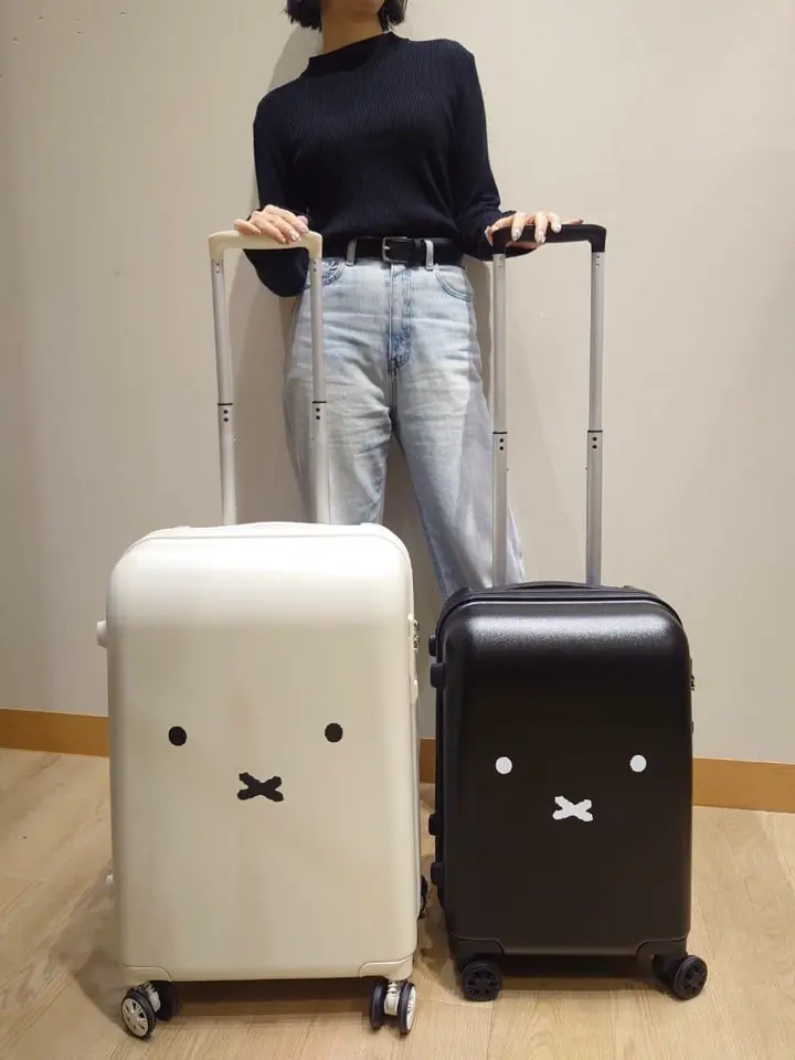 ハピタス ミッフィー シフレ スーツケース 60L 57cm 3.8kg レディース