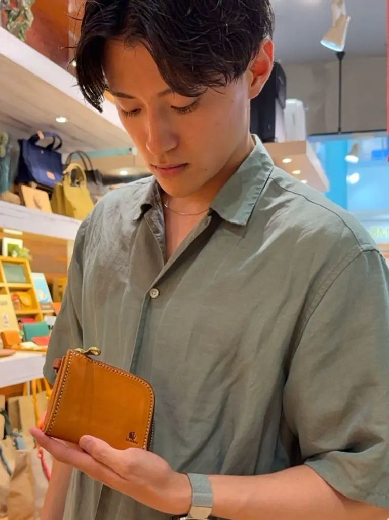 キソラ ショートウォレット L字ファスナー ミネルバボックス ユニ