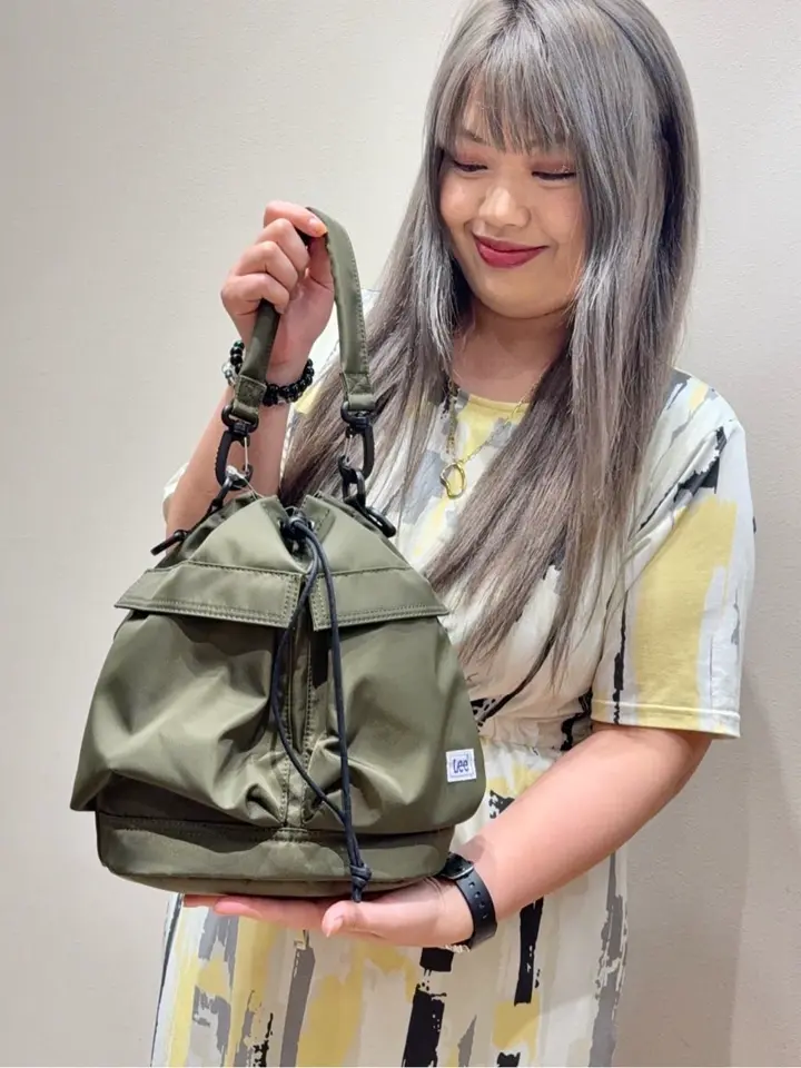 Lee 巾着バッグ 2WAY ナイロン レディース 320-1395 KB-01 リー