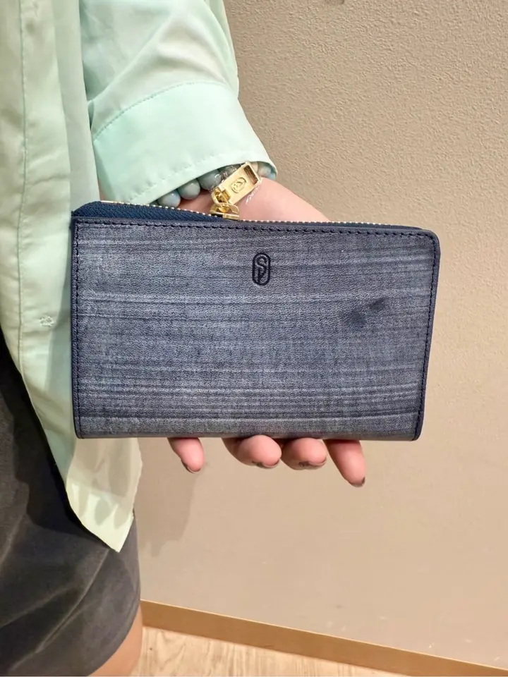 スマートピープル 二つ折り財布 L字ファスナー メンズ SPED-02 SMART