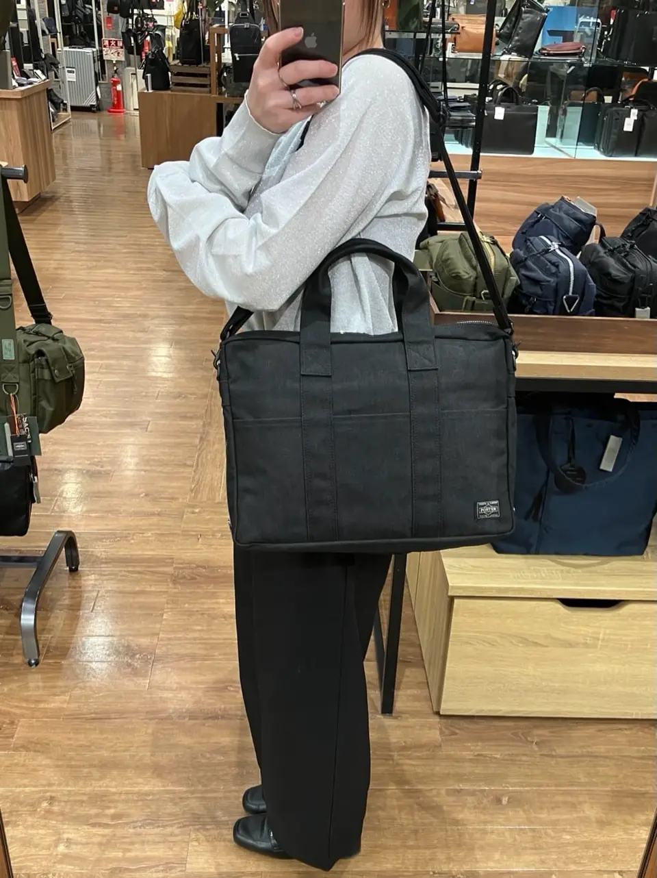 ポーター スモーキー 2WAY ブリーフケース 592-27530 PORTER SMOKY