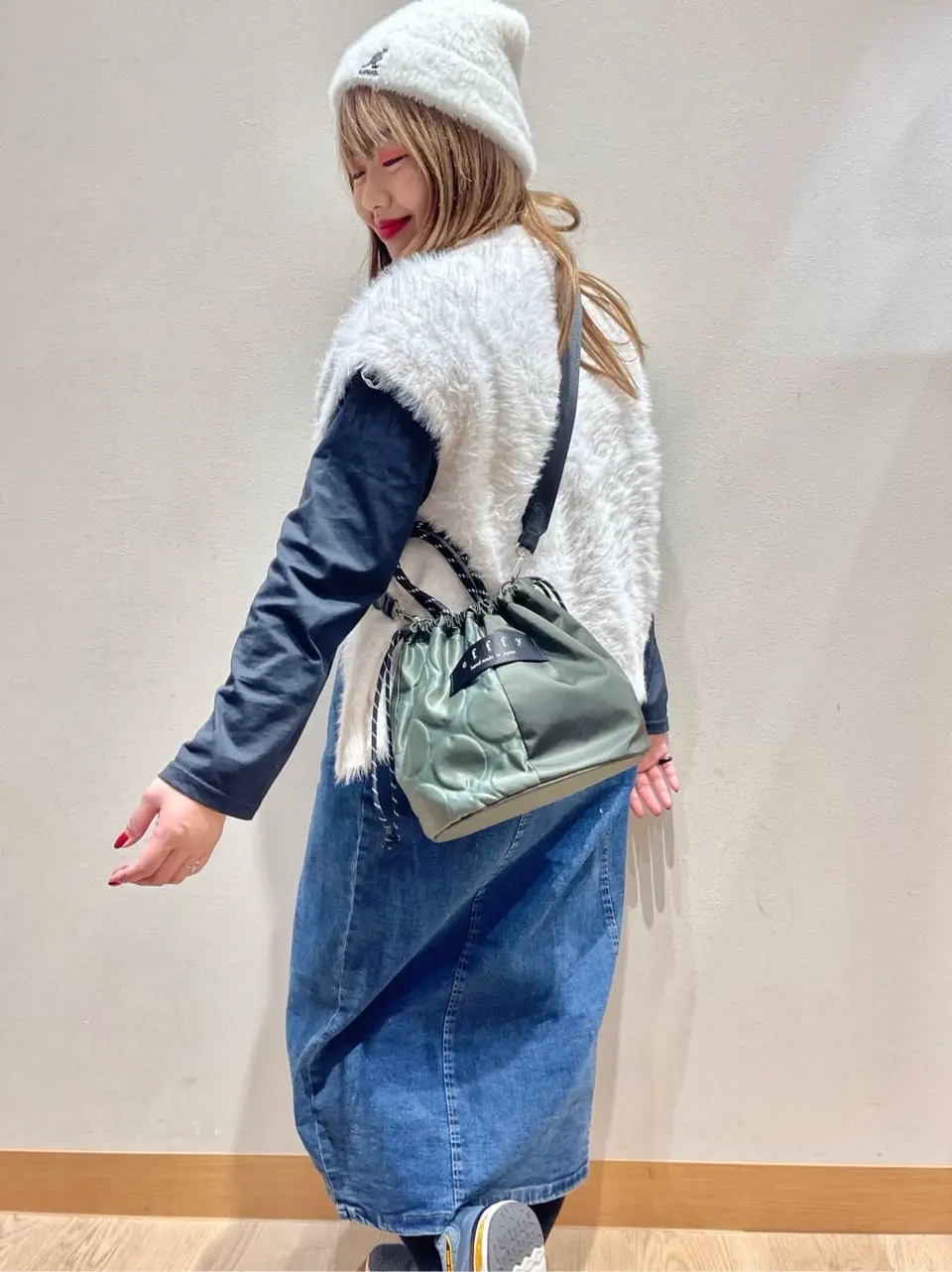 エフィー ショルダーバッグ レディース HS5-015 efffy | 2WAY ナイロン