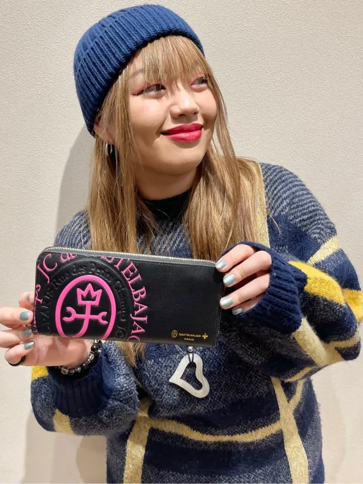 カステルバジャック 長財布 ラウンドファスナー 本革 メンズ コメット