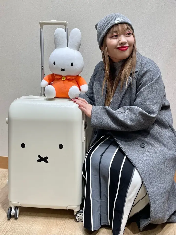 【新品未使用タグ付き】ジプソフィア　citybag ⭐︎ 新品！ ハピタス ミッフィー シフレ スーツケース 60L 57cm 3.8kg レディース