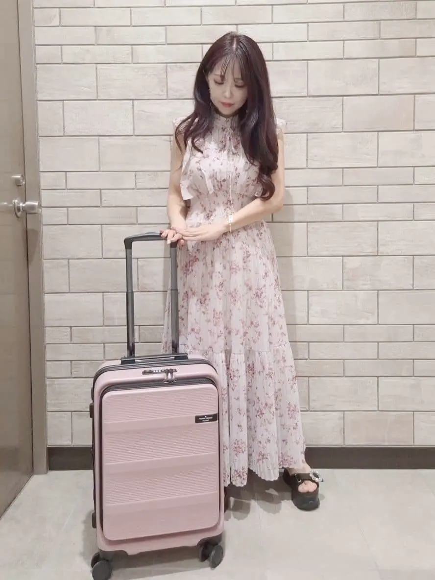 トランジットラウンジ スーツケース リップル プラス 37(42)L 46cm 3.6