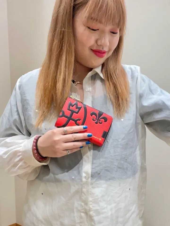 カステルバジャック 財布 二つ折り 本革 L字ファスナー 限定販売