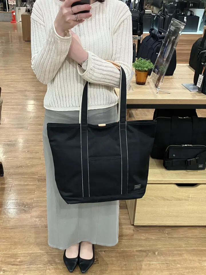 ポーター ノアール トートバッグ(M) 895-15159 PORTER NOIR TOTE BAG(M