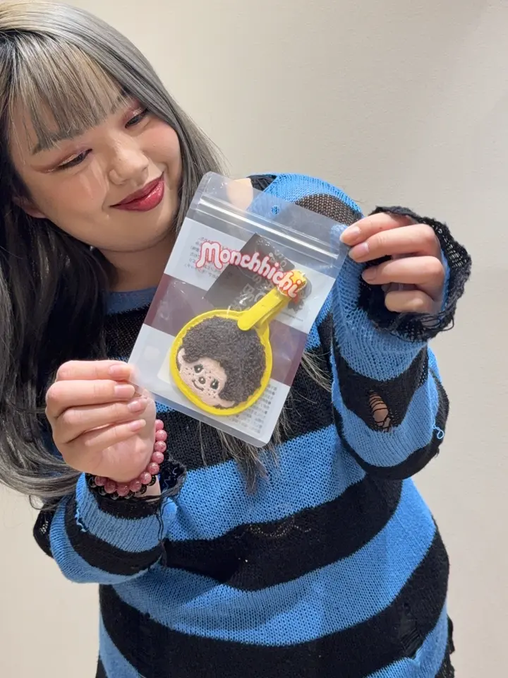 モンチッチ サガラ刺繍 ネームタグ レディース AMS-004 AM-017