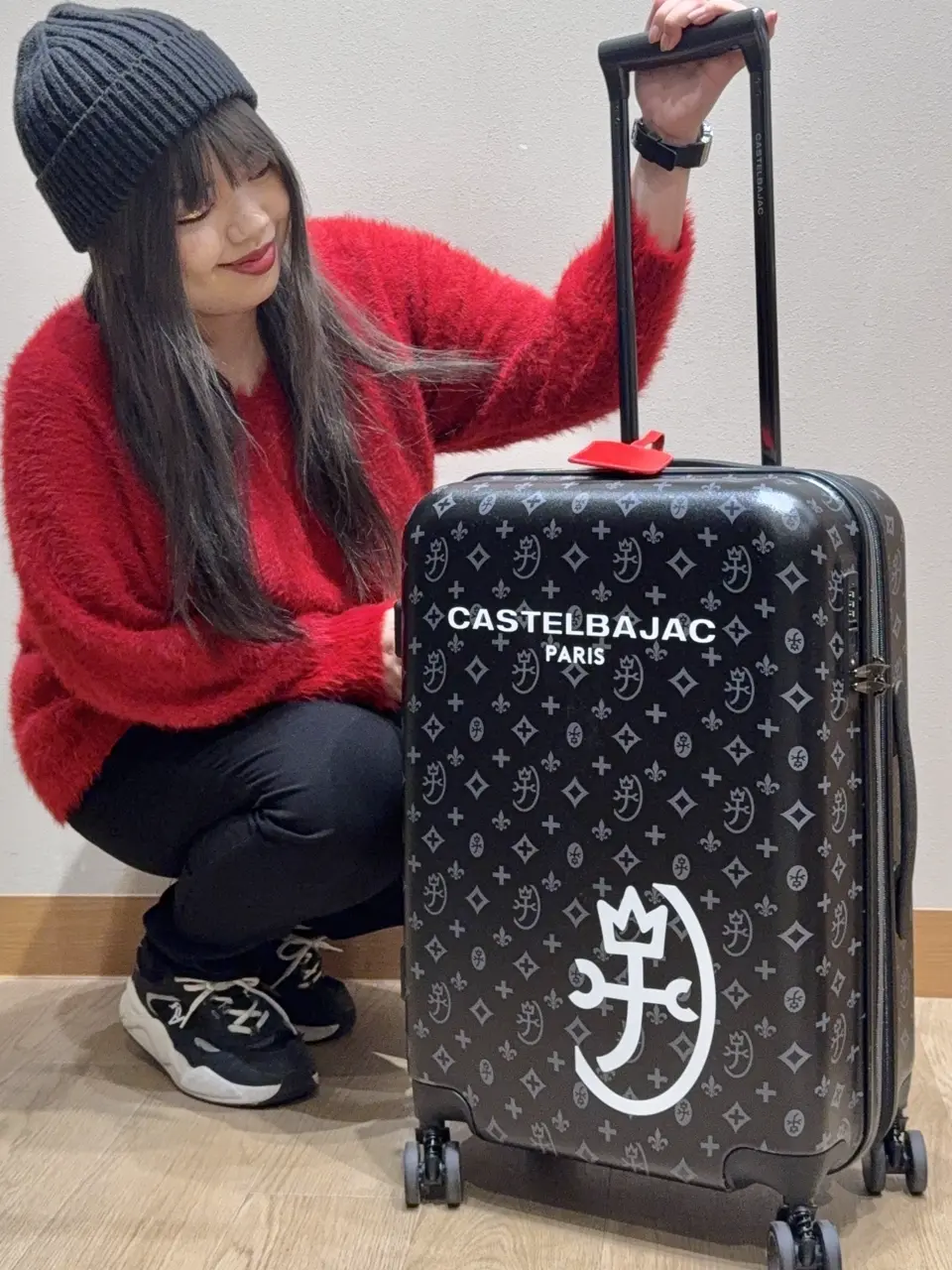 カステルバジャック スーツケース キャリーケース 拡張 エキスパン