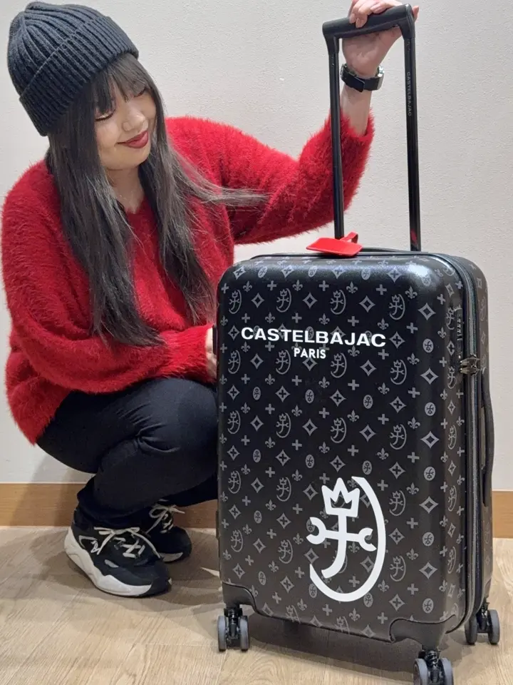 カステルバジャック スーツケース キャリーケース 拡張 エキスパン