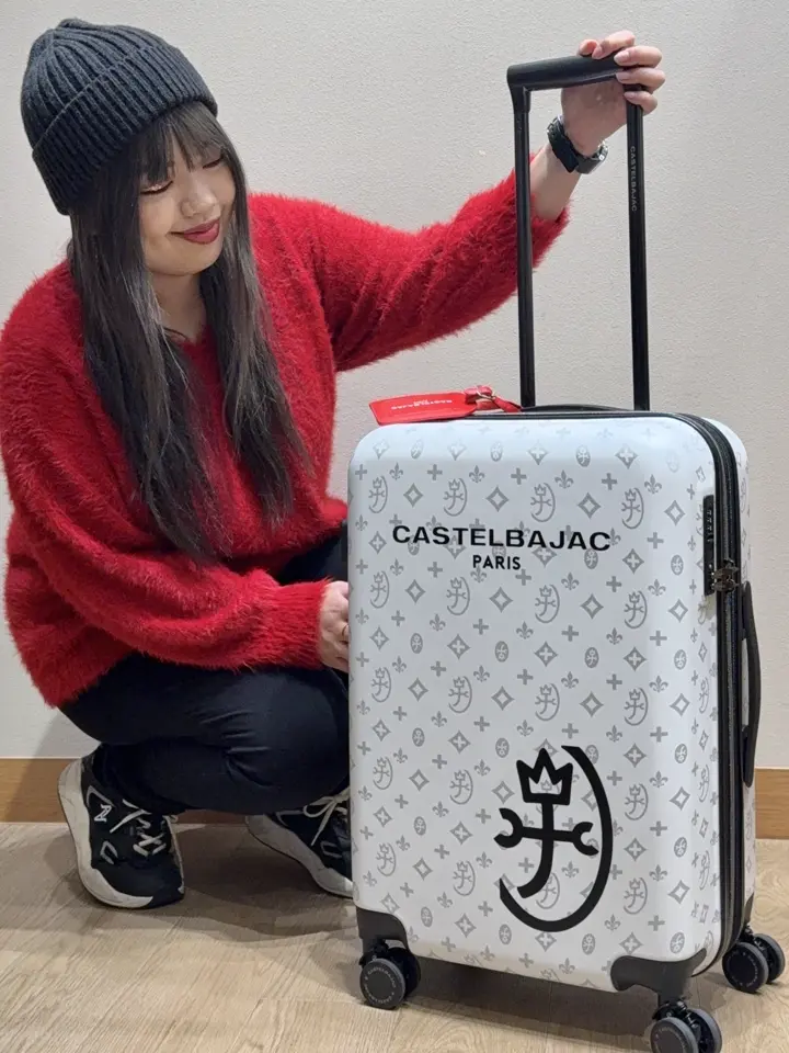 カステルバジャック スーツケース キャリーケース 拡張 エキスパン
