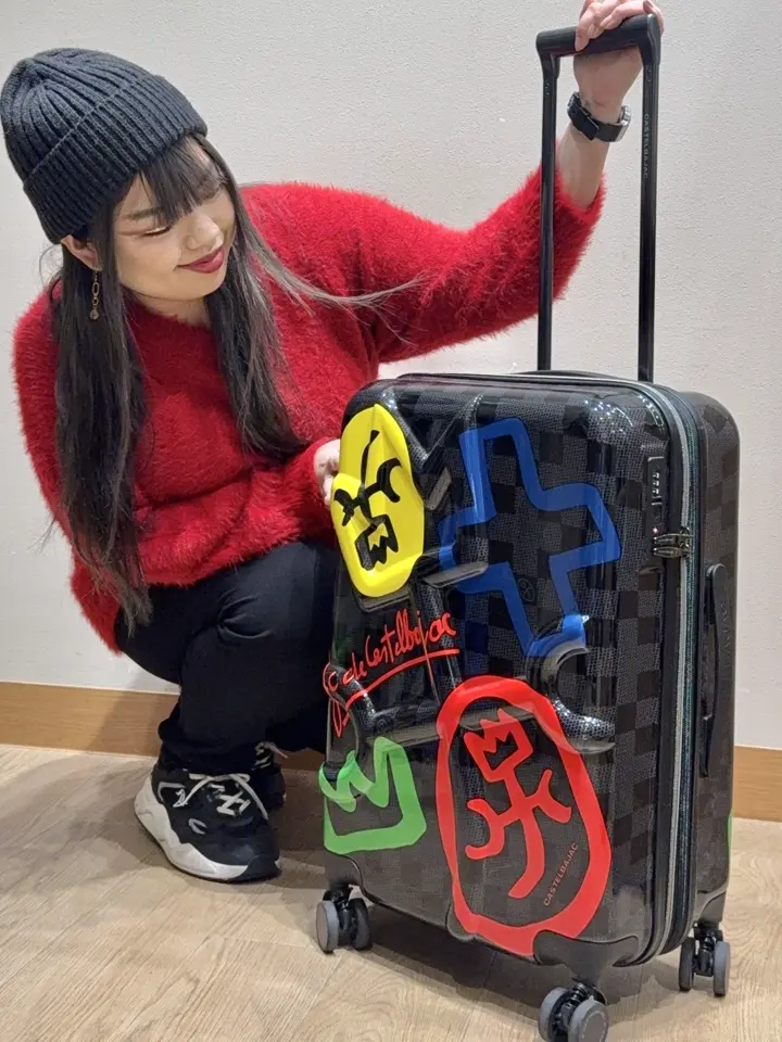 カステルバジャック スーツケース キャリーケース 拡張 エキスパン