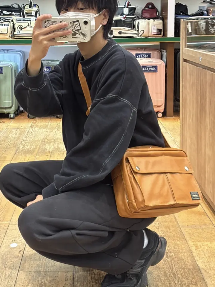 ポーター フリースタイル スリングバッグ ダブルジップ 707-15165