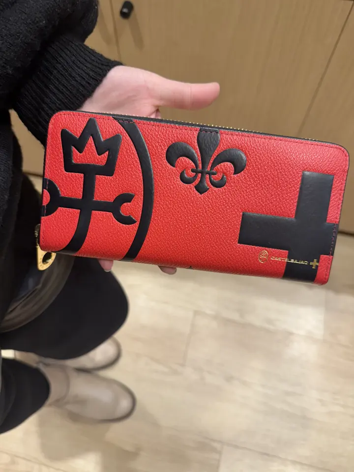 カステルバジャック 長財布 本革 レザー メンズ レディース 081602