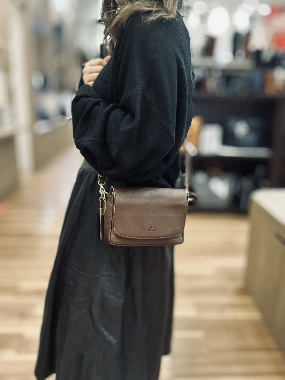 キソラ ショルダーバッグ オリーブヌメ レディース KIOB-081 kissora