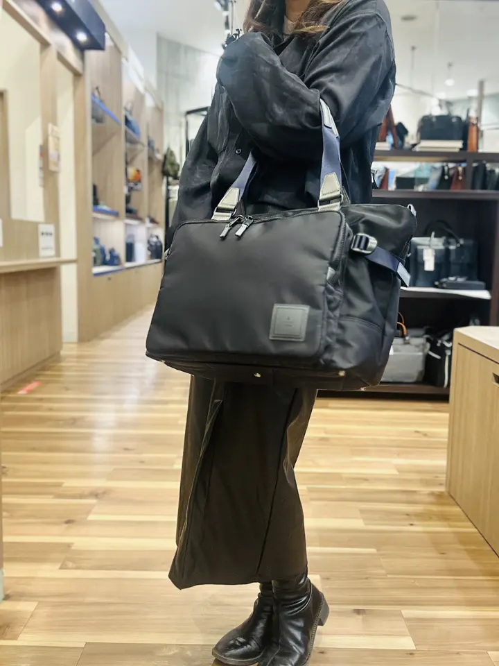 ランバンオンブルー トートバッグ B4 ボストンバッグ 撥水 ショート