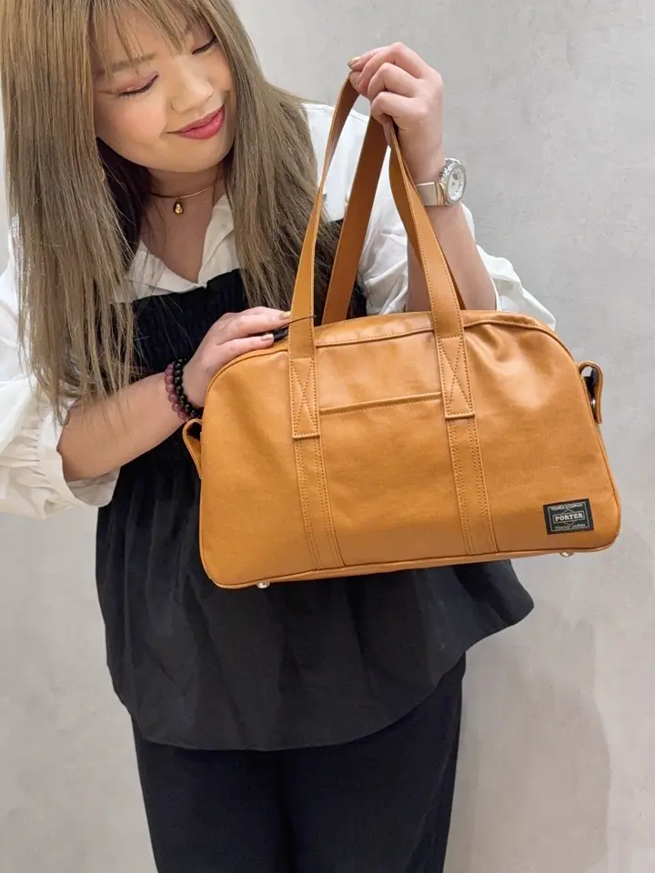 PORTER 吉田カバン　フリースタイル　ボストンバッグ　ハンドバッグブラウン PORTER ポーター フリースタイル ボストンバッグ 707-15162 FREE STYLE