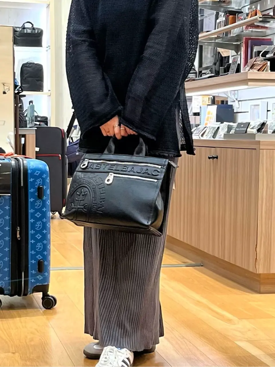 カステルバジャック ドライビングトート トートバッグ メンズ 045511