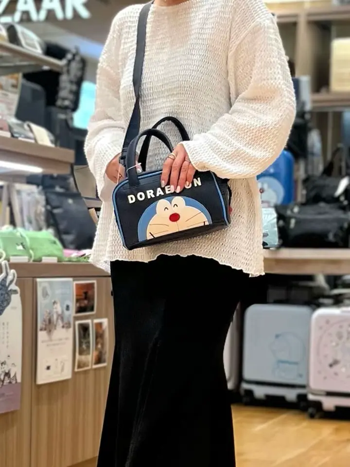 ドラえもん フィセブレイブ ミニボストンバッグ メンズ レディース F