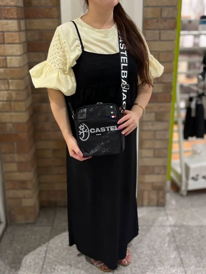 カステルバジャック ショルダーバッグ 縦型 ミニショルダー カジュアル