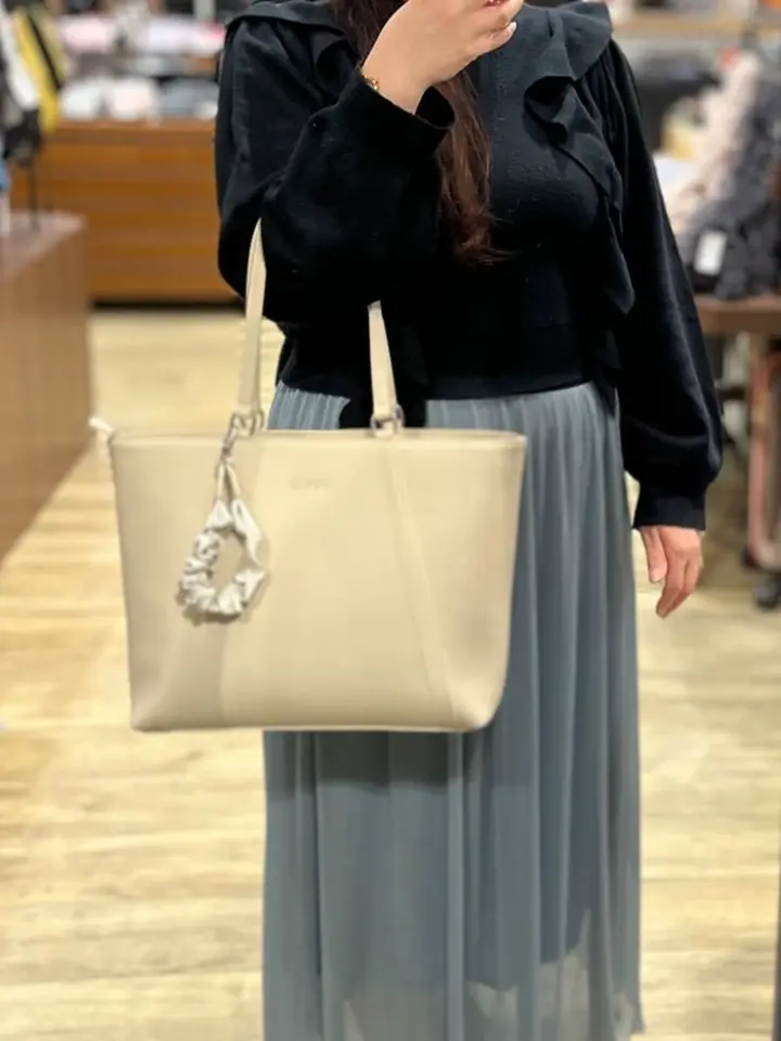 ムルーア トートバッグ A4 ギャザーチャーム MR-B1336 レディース