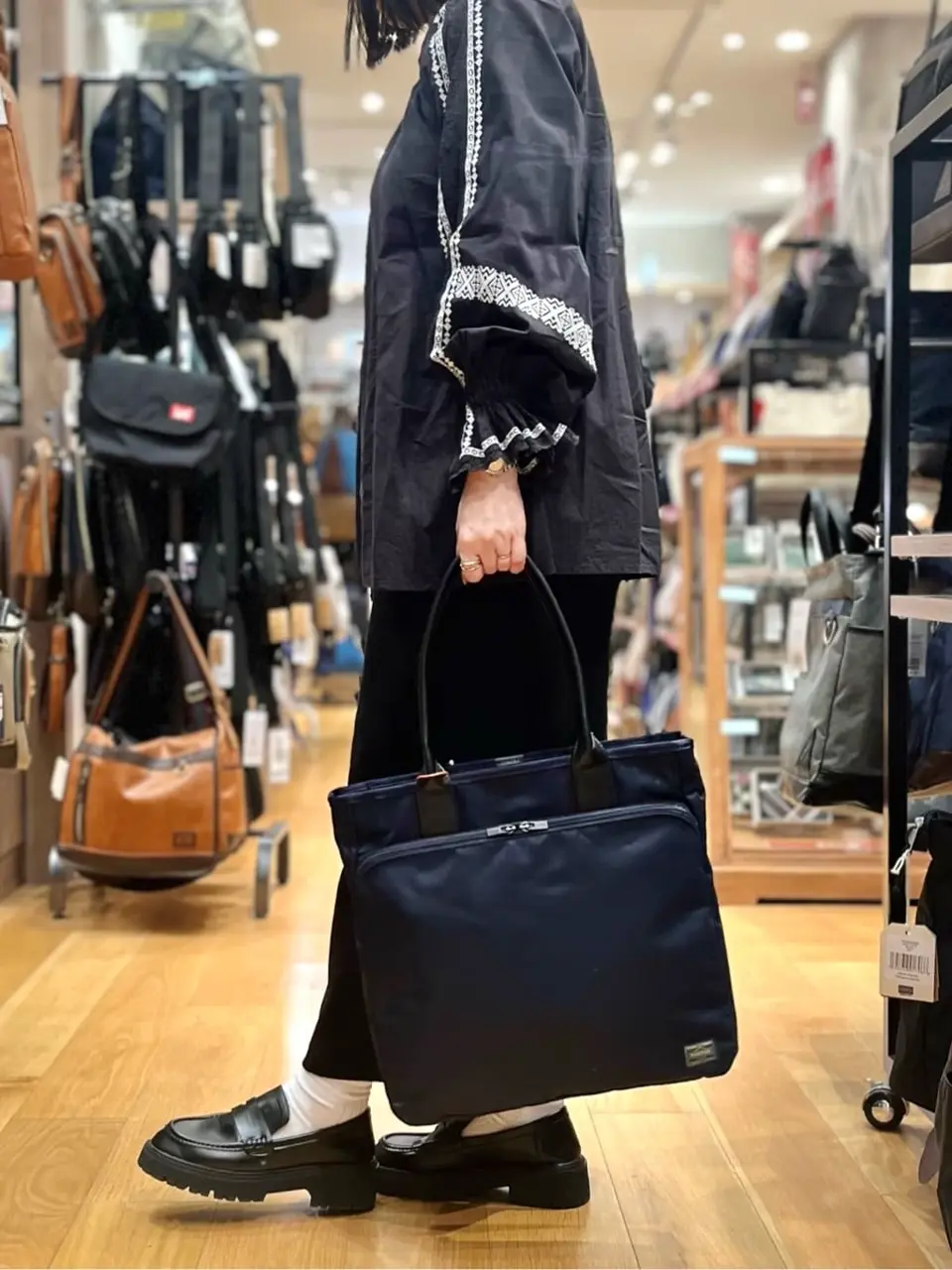 ポーター タイム トートバッグ 655-17874 PORTER TIME 吉田カバン 日本