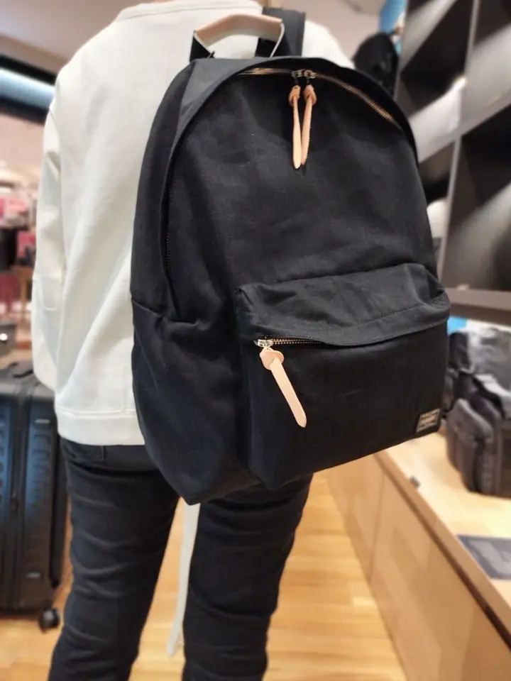 希少 ポーター ノアール リュック デイパック ブラック デニム 大容量 A4 NOIR(ノアール) DAYPACK | 吉田カバンホームページ | YOSHIDA & Co.