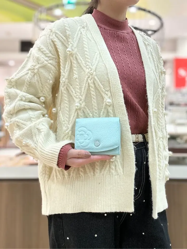 クレイサス 二つ折り財布 BOX型小銭入れ ラデュレII レディース 187972