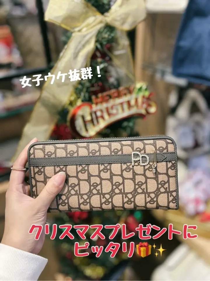 ピンキーアンドダイアン 長財布 本革 大容量 レディース