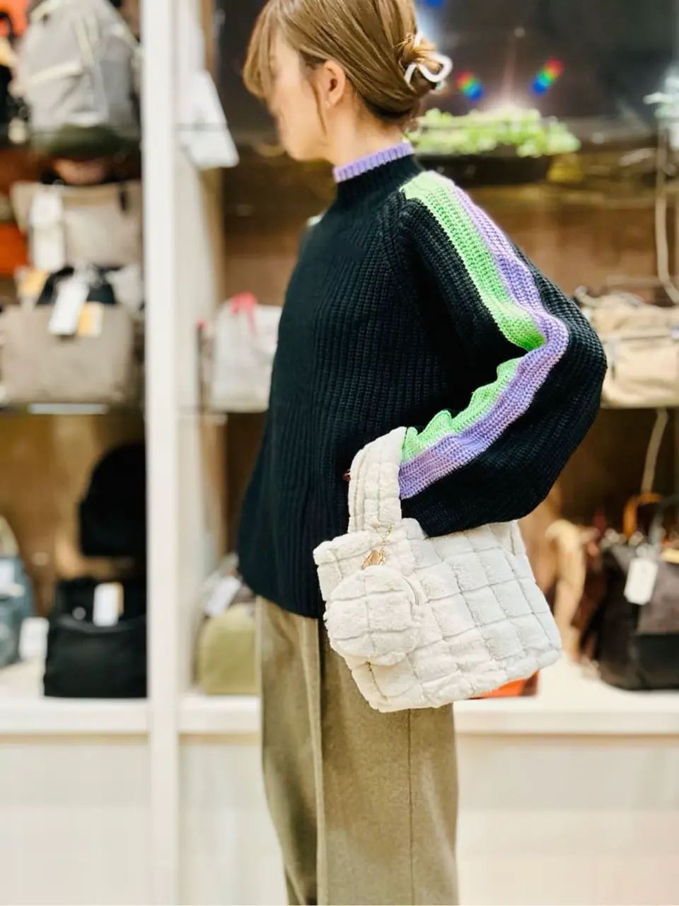 ケスクルデザイン ハンドバッグ レディース DM6-022 Quest ce Que Le