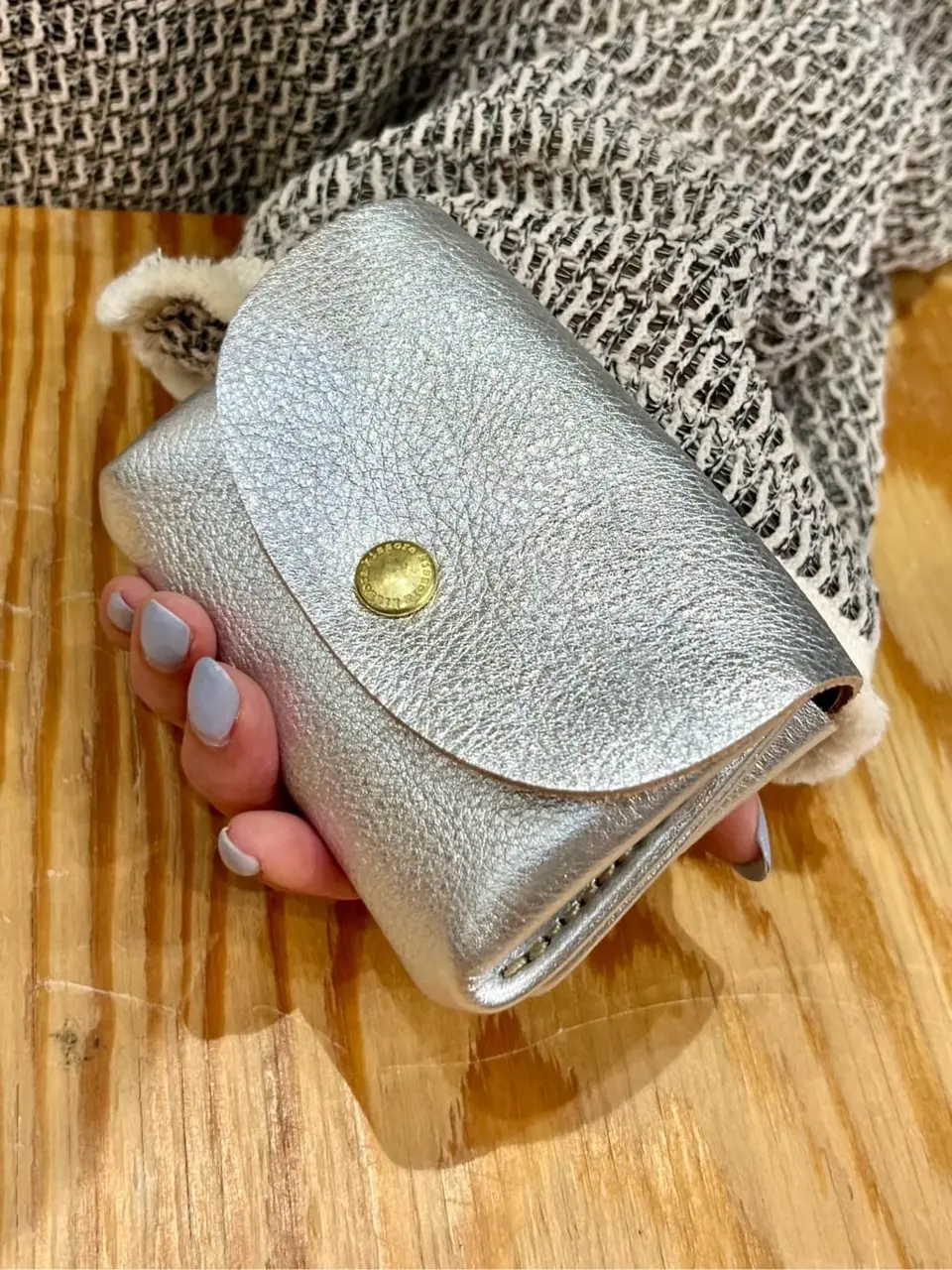 SALE ミニウォレット　アポロ　ブラス×ニッケル kissora キソラ コインケース 小銭入れ ミニウォレット