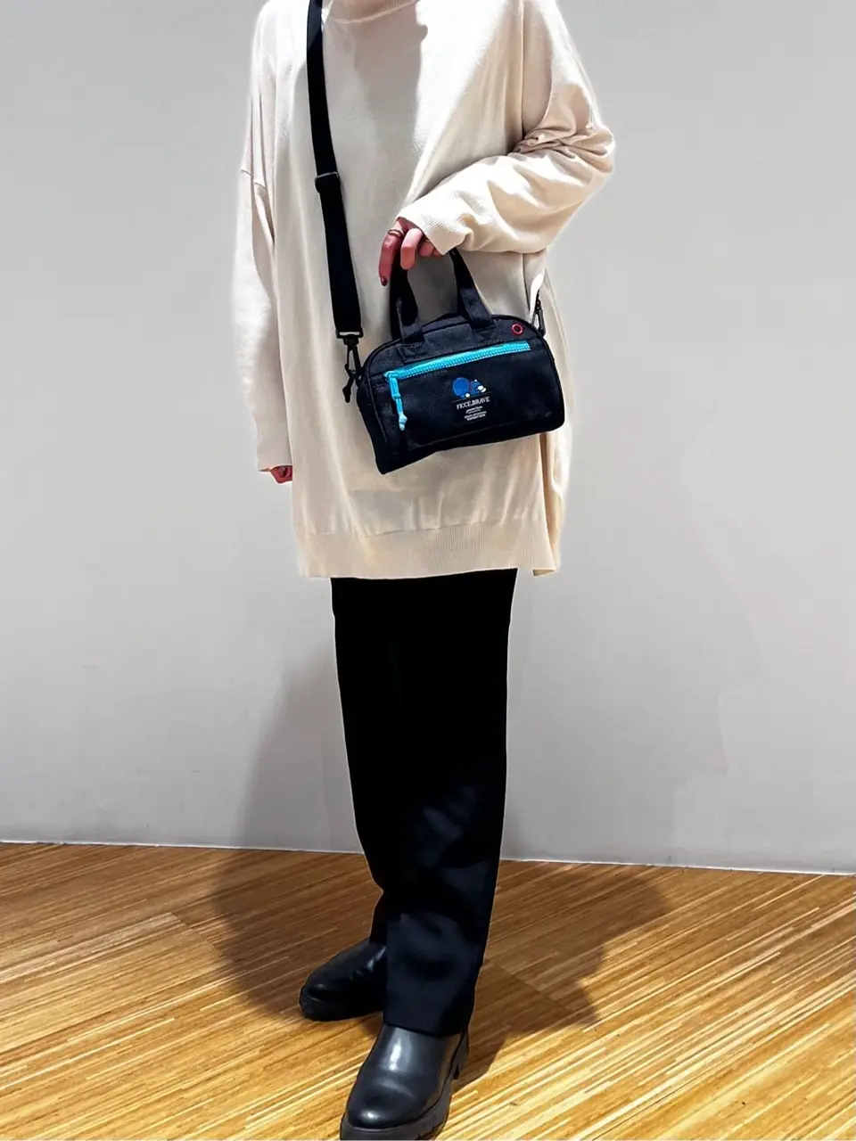 ドラえもん フィセブレイブ ミニボストンバッグ メンズ レディース F