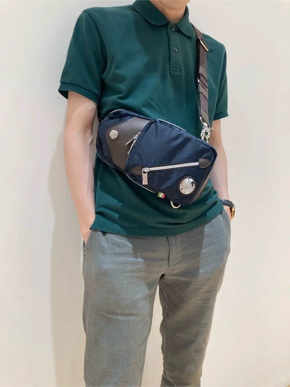 オロビアンコ ボディバッグ イブリデロ メンズ 731101 Orobianco