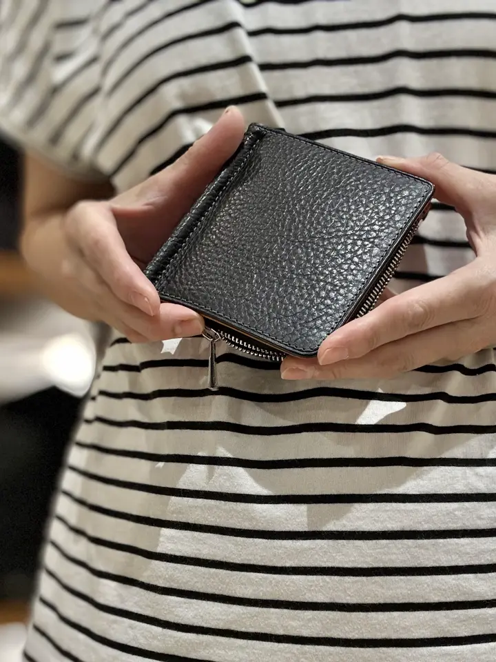 イズイット 財布 二つ折り ミニ財布 本革 メンズ 974611 ヒッチ