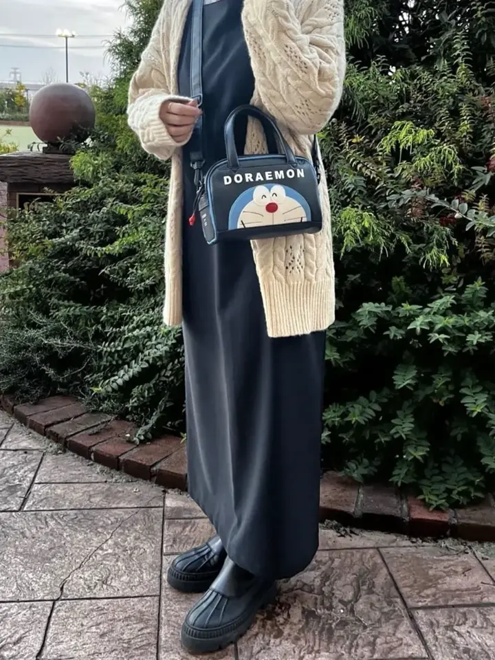 ドラえもん フィセブレイブ ミニボストンバッグ メンズ レディース F