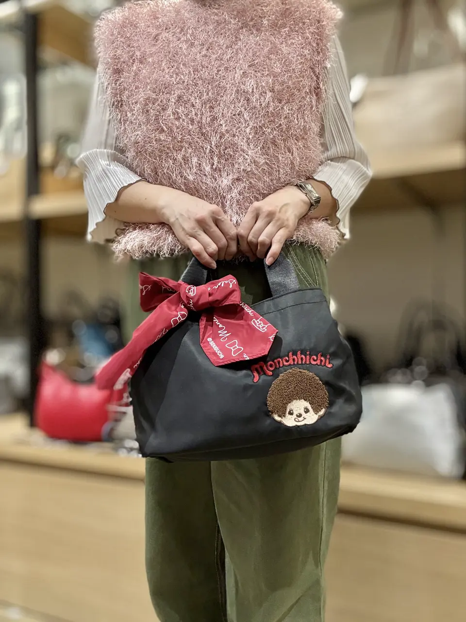 サロン ド ルヴァン モンチッチ ハンドバッグ レディース SRA-260