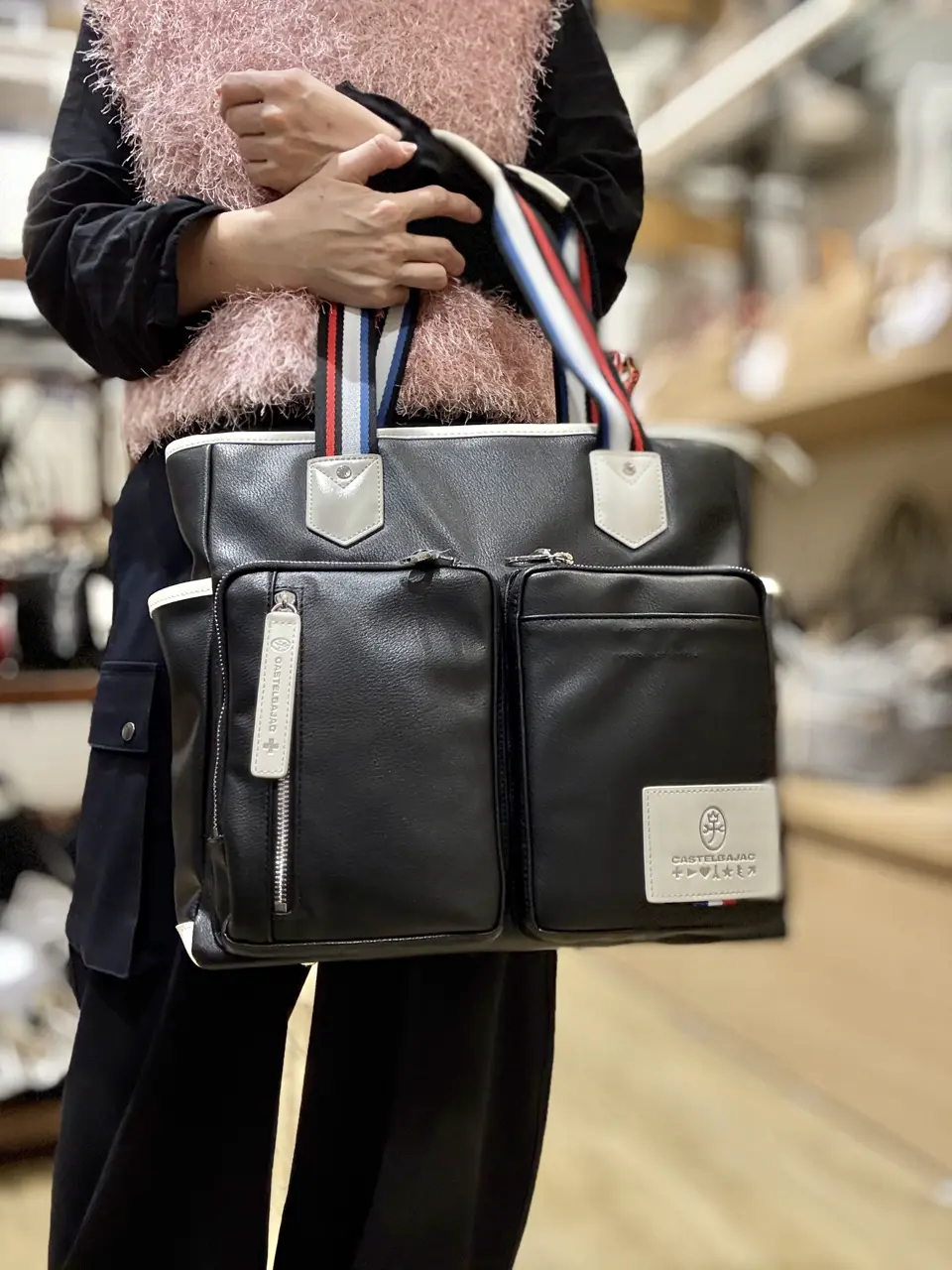 カステルバジャック トートバッグ ローレン メンズ 37701 CASTELBAJAC