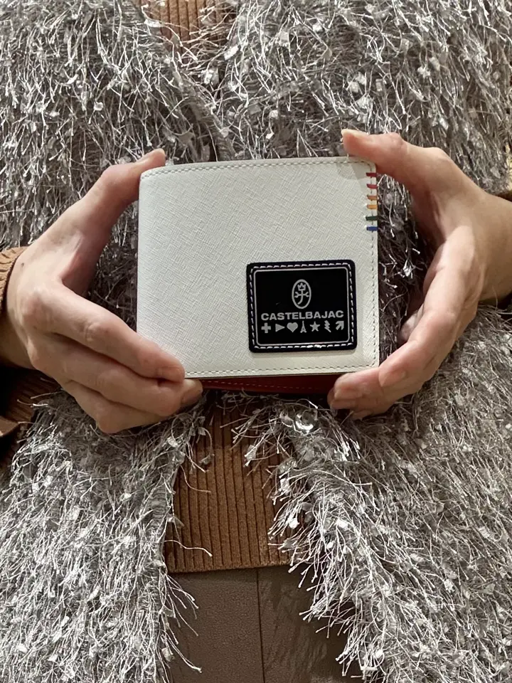 カステルバジャック 財布 二つ折り 本革 ソート 034613 メンズ