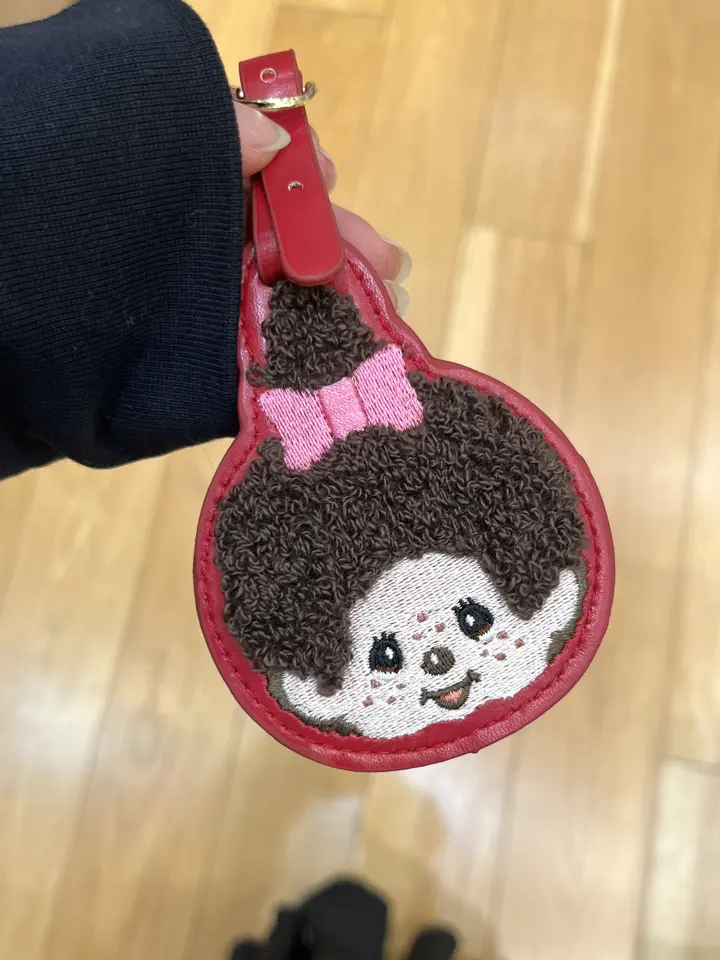 モンチッチ PVCネームタグ レディース AMK-001 AM-018 Monchhichi