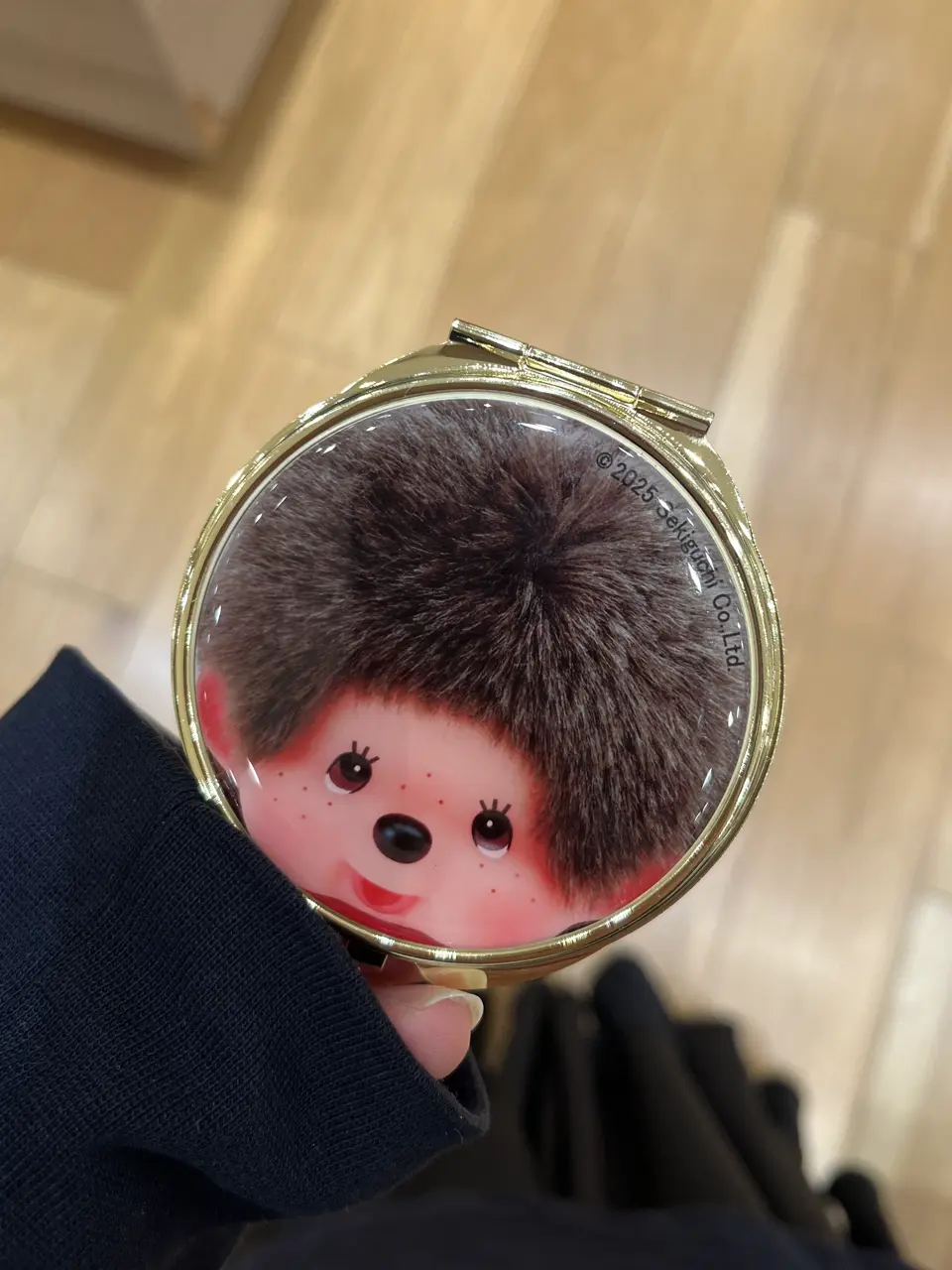 モンチッチ 2面コンパクトミラー レディース AMK-004 AM-023 AM-024 AM