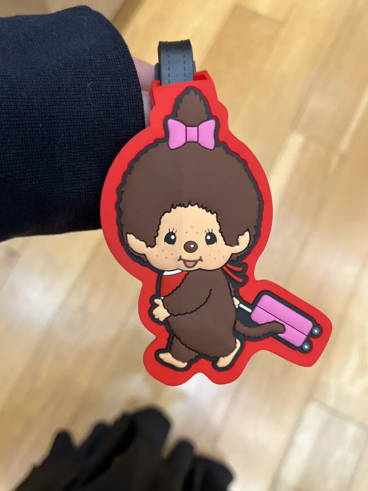 モンチッチ PVCネームタグ レディース AMK-001 AM-018 Monchhichi